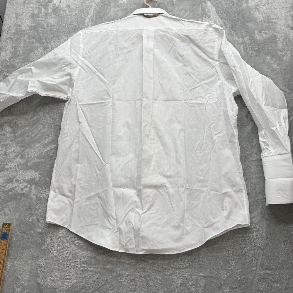 NWT Brooks Brothers Madison Fit Dress Shirt Mens 17.5 White Pleated Bib Tuxedo - Picture 10 of 11